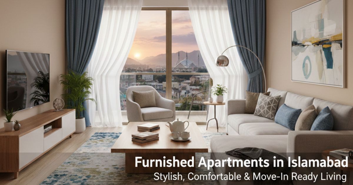 Furnished Apartments in Islamabad Stylish, Comfortable & Move In Ready Living